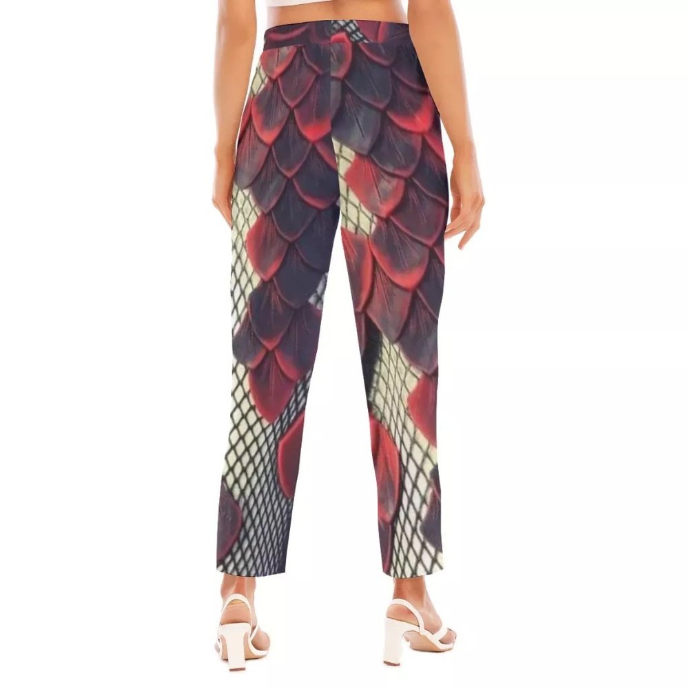 Dragon Scale Fishnet Pants